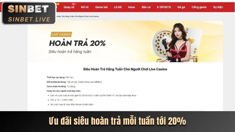 Các chương trình khuyến mãi thể thao hấp dẫn